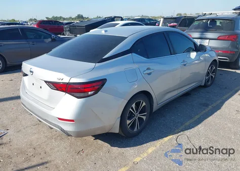 2021 Nissan Sentra Sv Xtronic Cvt z USA, uszkodzony, nr VIN 3N1AB8CV6MY266951